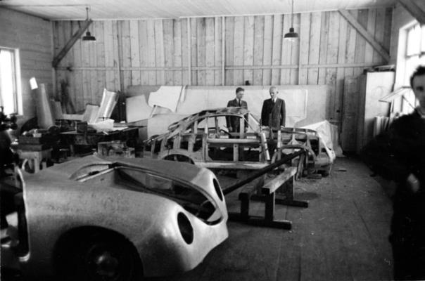 Fertigung der ersten 356-Modelle in Gmünd.  Foto: Auto-Medienportal.Net/Porsche